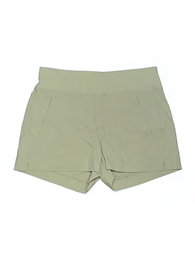 Pre-owned Athleta Khaki Shorts In Green