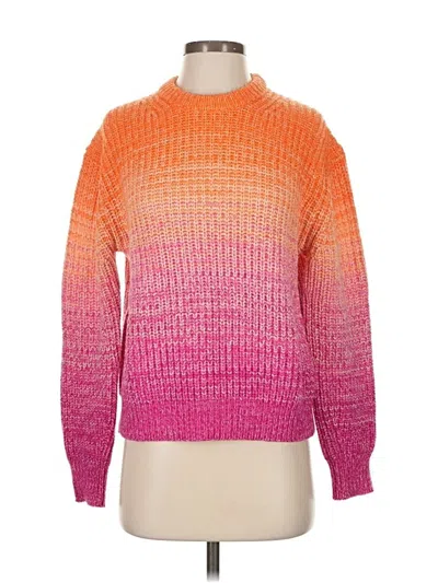 Pre-owned Polo By Ralph Lauren Wool Pullover Sweater In Orange