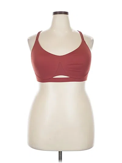 Pre-owned Vsx Sport Sports Bra In Burgundy