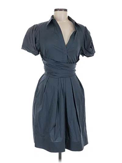 Pre-owned Bcbgmaxazria Cocktail Dress In Gray