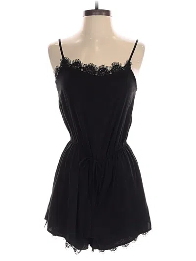 Pre-owned Hollister Romper In Black