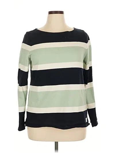 Pre-owned Talbots Long Sleeve T-shirt In Green