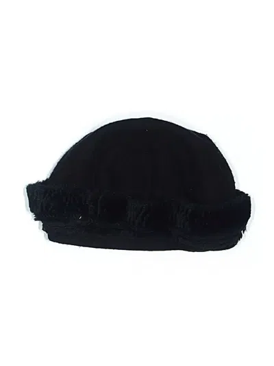 Pre-owned Unbranded Beanie Hat In Black