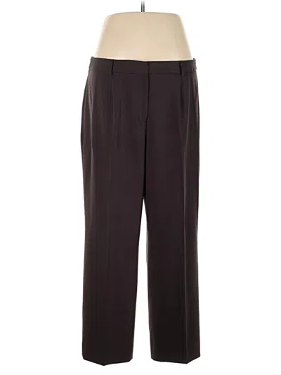 Pre-owned Jones New York Collection Dress Pants In Brown