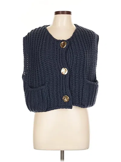 Pre-owned Sundayup Sweater Vest In Blue