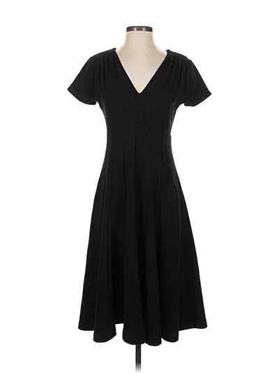 Pre-owned Maeve By Anthropologie Casual Dress In Black