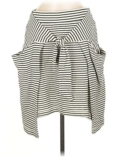 Pre-owned Free People Casual Skirt In White