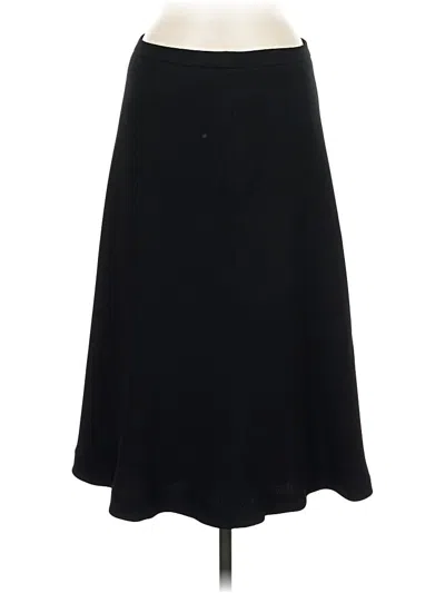 Pre-owned Jones New York Collection Formal Skirt In Black