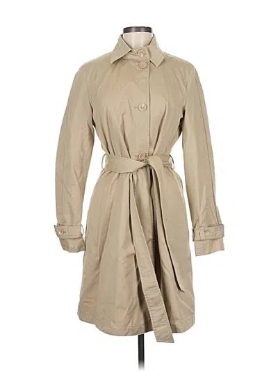 Pre-owned New York And Company Trenchcoat In Brown