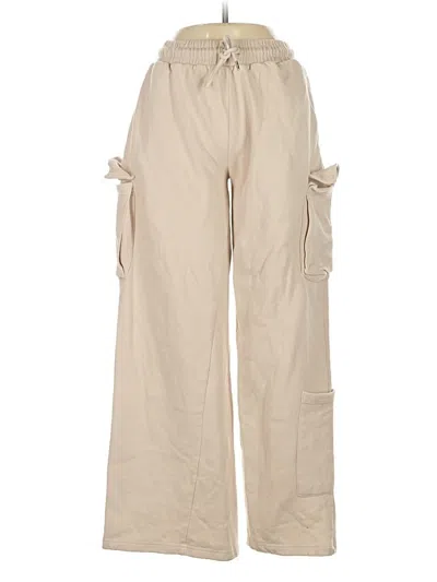 Pre-owned Zara Cargo Pants In Brown