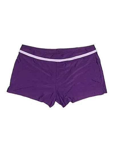 Pre-owned Zeroxposur Swimsuit Bottoms In Purple