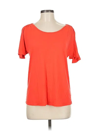Pre-owned Gap Short Sleeve T-shirt In Orange