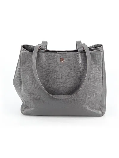 Pre-owned Dagne Dover Tote Bag In Gray