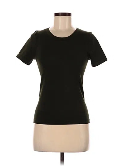 Pre-owned Athleta Short Sleeve T-shirt In Black