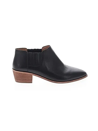 Pre-owned Madewell Ankle Boots In Black