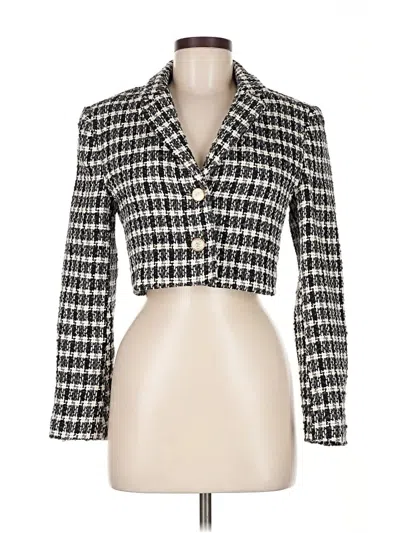 Pre-owned Zara Blazer Jacket In White