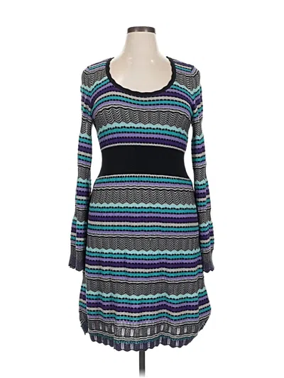 Pre-owned Inc International Concepts Casual Dress In Blue