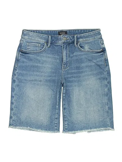 Pre-owned Nydj Denim Shorts In Blue