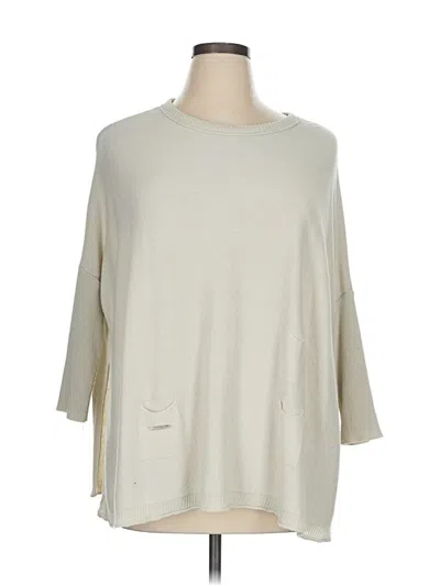 Pre-owned Mer Sea & Co Pullover Sweater In Brown