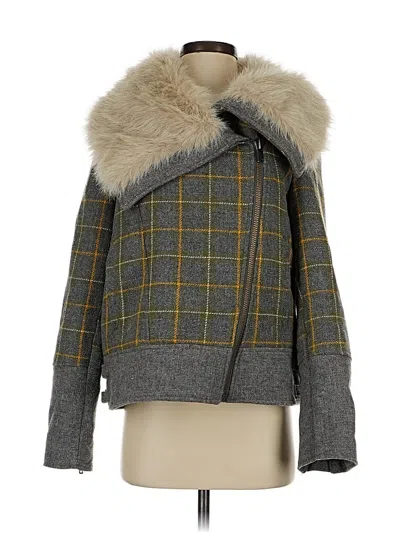 Pre-owned Banana Republic Coat In Gray