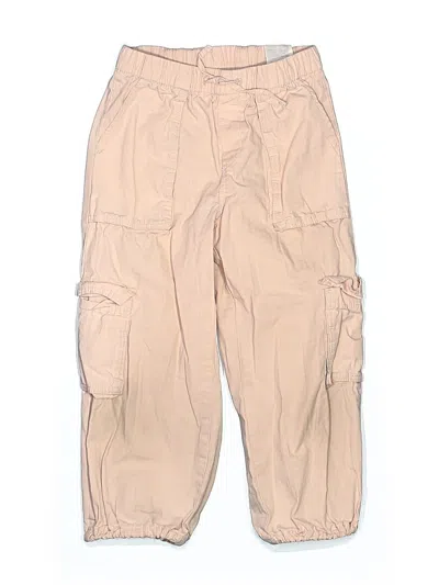 Pre-owned H&m Kids' Cargo Pants In Brown