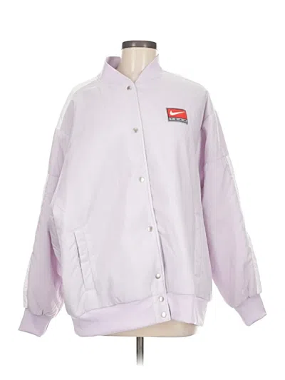 Pre-owned Nike Jacket In Purple