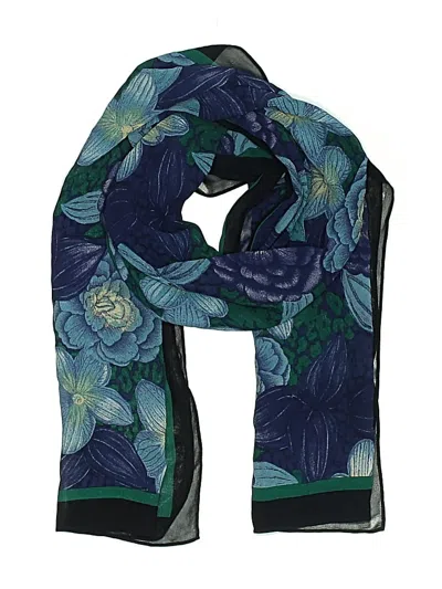 Pre-owned Unbranded Scarf In Blue