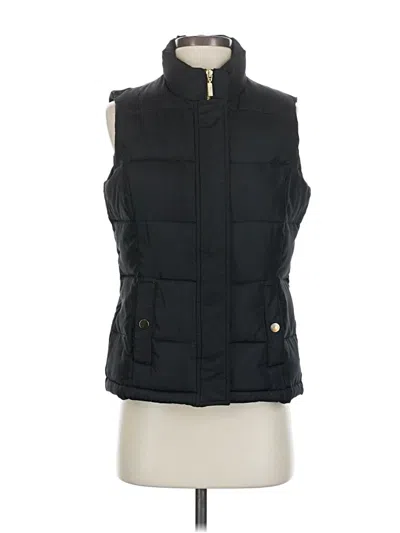 Pre-owned Charter Club Vest In Black