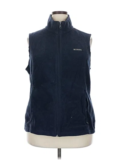Pre-owned Columbia Vest In Blue