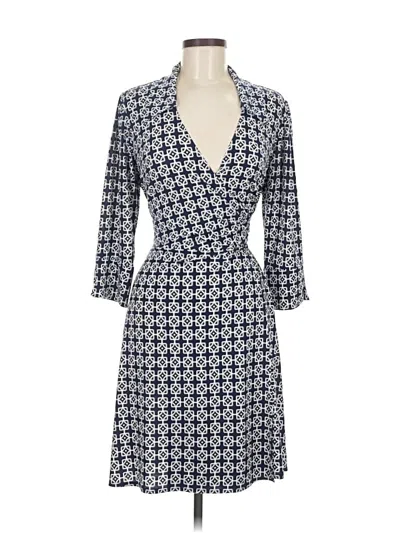 Pre-owned Laundry By Shelli Segal Casual Dress In Blue