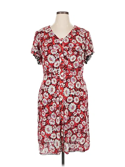 Pre-owned Cabi Casual Dress In Red