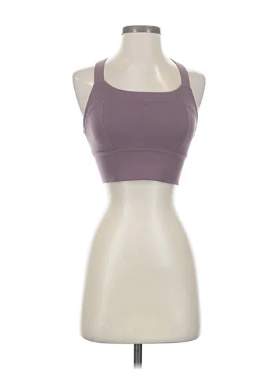 Pre-owned Athleta Sports Bra In Purple