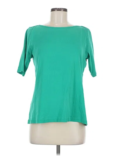 Pre-owned St. John's Bay Short Sleeve T-shirt In Green