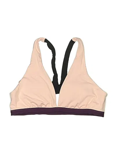 Pre-owned Athleta Swimsuit Top Pink Swimwear