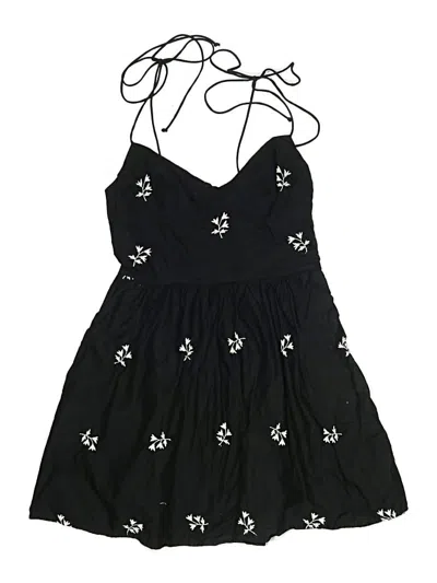 Pre-owned Zara Kids' Dress In Black