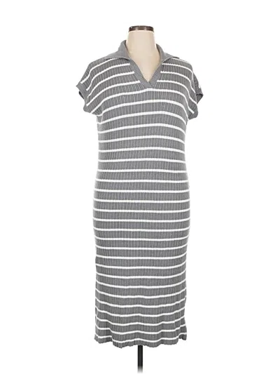 Pre-owned Zesica Casual Dress In Gray
