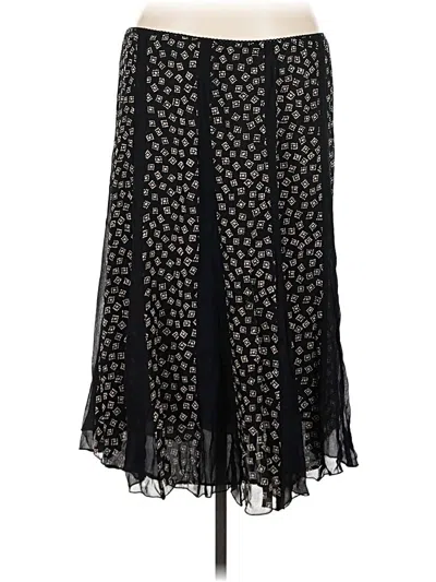 Pre-owned Jm Collection Casual Skirt In Black
