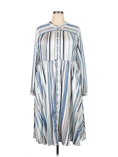 Pre-owned Torrid Casual Dress In Blue