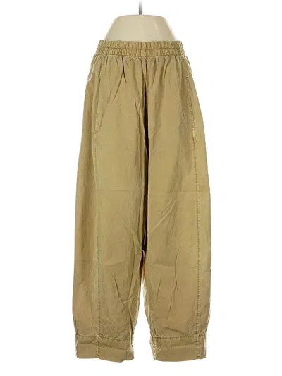 Pre-owned Free People Casual Pants In Brown