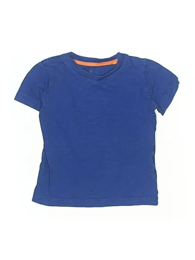Pre-owned Boden Kids' Short Sleeve T-shirt In Blue