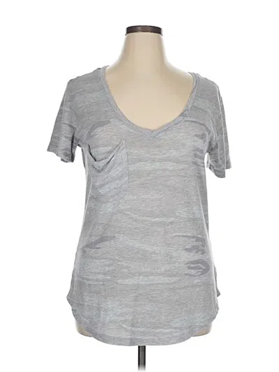 Pre-owned Z Supply Short Sleeve T-shirt In Gray