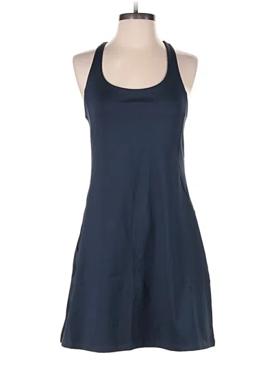 Pre-owned Girlfriend Collective Casual Dress In Blue