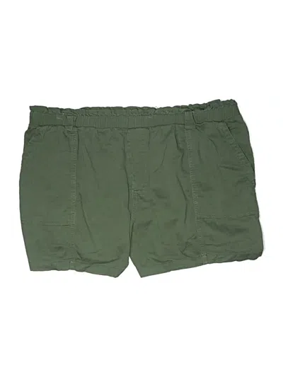 Pre-owned Terra & Sky Khaki Shorts In Green