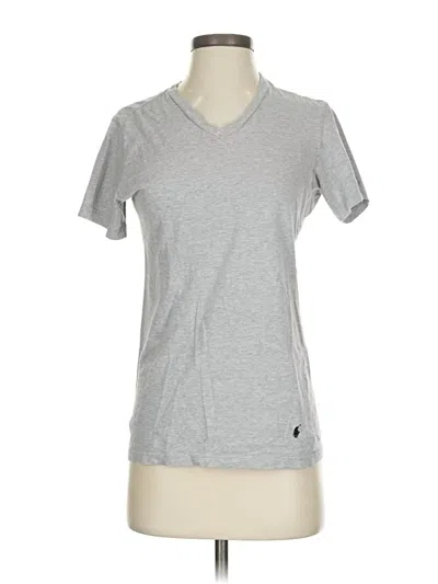 Pre-owned Polo By Ralph Lauren Short Sleeve T-shirt In Silver