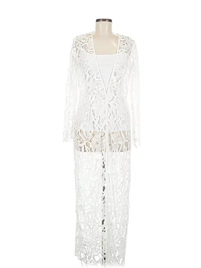 Pre-owned Alexia Admor Cocktail Dress In White