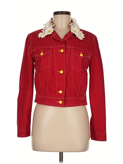 Pre-owned Moschino Jacket In Red