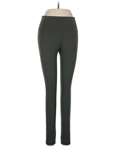 Pre-owned Under Armour Active Pants In Green