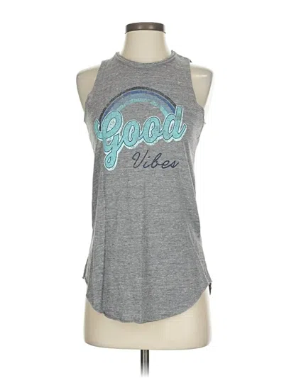 Pre-owned Chaser Sleeveless T-shirt In Gray