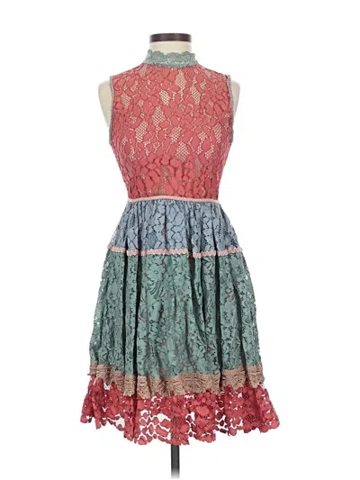 Pre-owned Alexis Cocktail Dress In Blue