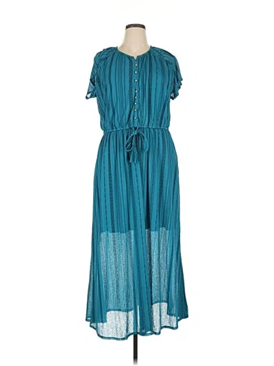 Pre-owned Torrid Casual Dress In Blue